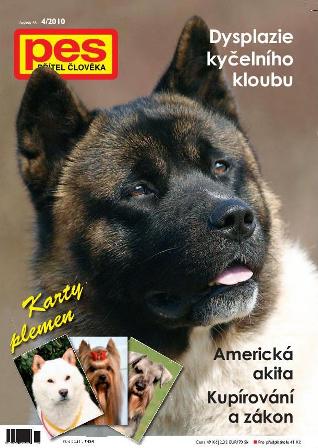   Časopis Pes přítel člověka - Americká akita 
